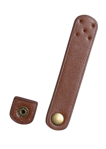 Zapięcie magnetyczne 22503, 9 cm brązowy/brąz