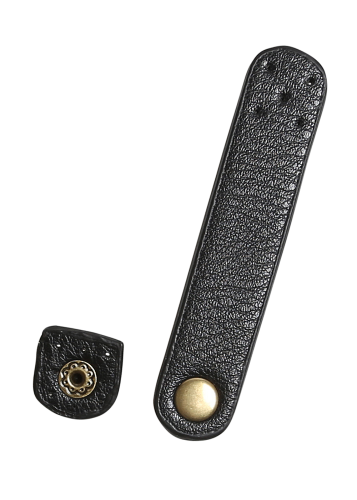 Zapięcie magnetyczne 22501, 9 cm czarny/brąz