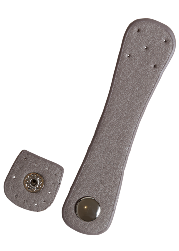 Zapięcie magnetyczne 22376, 11 cm beż/srebrny