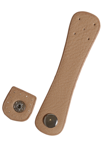 Zapięcie magnetyczne 22375, 11 cm brzoskwinia/srebrny