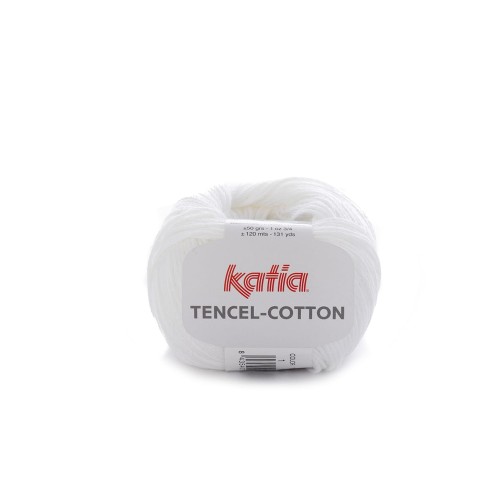 Włóczka Katia Tencel-Cotton 01 biały