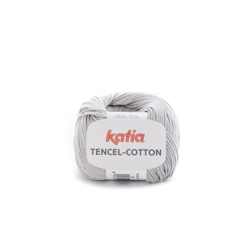 Włóczka Katia Tencel-Cotton 08 perłowy szary