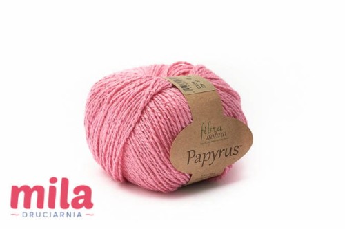 Włóczka Fibra Natura Papyrus 229-07 różowy