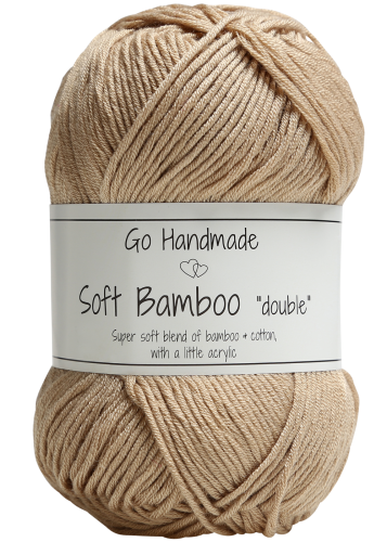 Włóczka Soft Bamboo "double" 17753 orzechowy