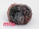 Pompon XL sztuczne futro, śr. 14 cm 49