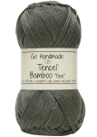 Włóczka Tencel Bamboo "fine" 17472 leśny zielony
