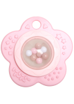 Grzechotka, baza 8 cm, kwiatek 11021 róż