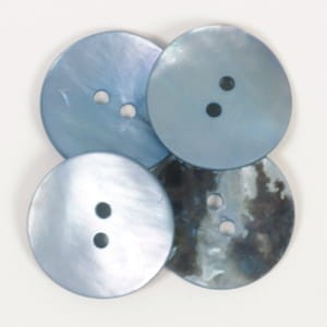 Guzik DROPS 612 niebieski, 20 mm