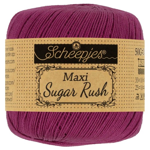 Kordonek Maxi Sugar Rush 128 purpurowy