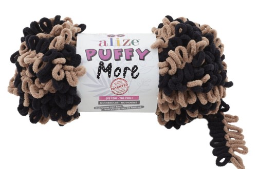 Włóczka Alize Puffy More 6289 poliester, mikropoliester, do dziergania rękami, palcami, do wyplatania, dywany, kocyki, kocyk, dywan, rękoma, szal