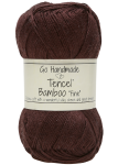 Włóczka Tencel Bamboo "fine" 17353 ciemny brąz