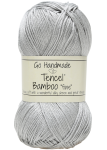 Włóczka Tencel Bamboo "fine" 17358 jasny szary