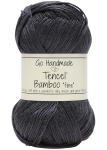 Włóczka Tencel Bamboo "fine" 17360 ciemny szary