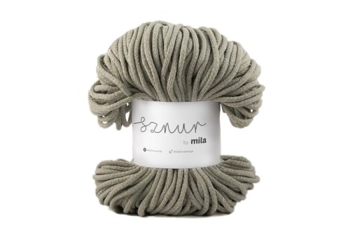 Sznurek bawełniany 5 mm, dł 100 m P49 jasna oliwka