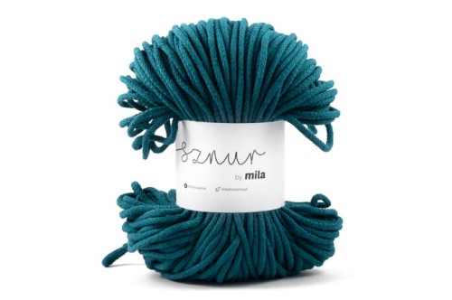 Sznurek bawełniany 5 mm, dł 100 m P64 morski