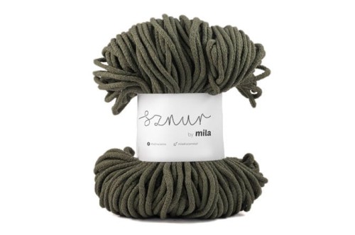 Sznurek bawełniany 5 mm, dł 100 m P48 oliwka