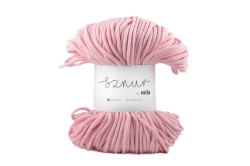 Sznurek bawełniany 3 mm, dł 50 m P30 róż WYPRZEDAŻ