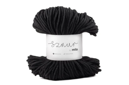Sznurek bawełniany 5mm, dł 50 m P06 antracyt