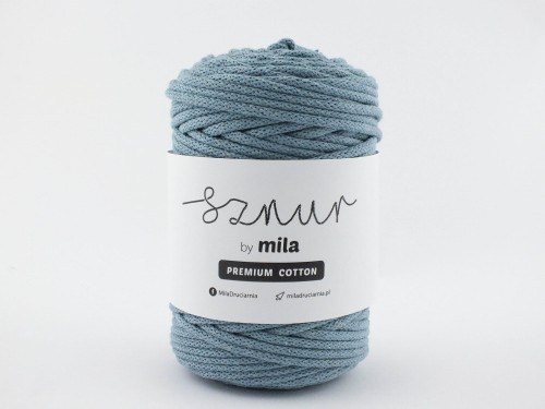 Sznurek 5 mm PREMIUM COTTON, 100m PC73 GOŁĘBI