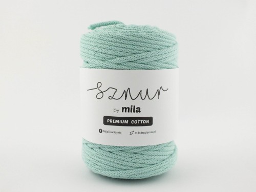 Sznurek 5 mm PREMIUM COTTON, 100m PC61 MIĘTA