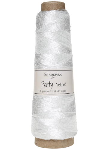 Włóczka GH Party Delux 18172, biały