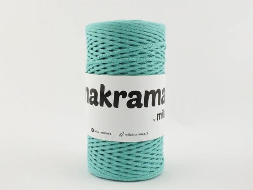 Sznurek MAKRAMA by Mila 2 mm, 200m 20 malachit