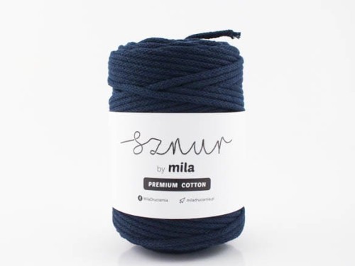 Sznurek 5 mm PREMIUM COTTON, 100m PC53 GRANAT