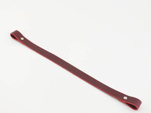 Skórzana rączka, uchwyt 80 cm, 80_10 bordowy