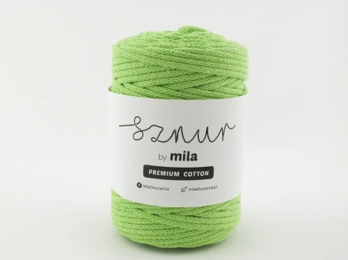 Sznurek 5 mm PREMIUM COTTON, 50m PC43 PISTACJA /OUTLET/