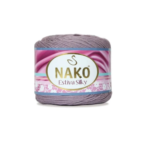 Włóczka Nako Estiva Silky 12928 ametyst