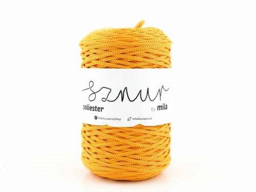 Sznurek poliestrowy 3mm, motek 100m, 16 żółty OUTLET