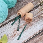 Drewniane igły KnitPro Mindful, 4 szt