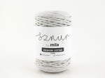 Sznurek 3 mm PREMIUM COTTON, 100m PC02 jasny szary
