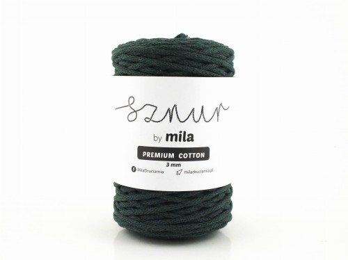 Sznurek 3 mm PREMIUM COTTON, 100m PC47 butelka