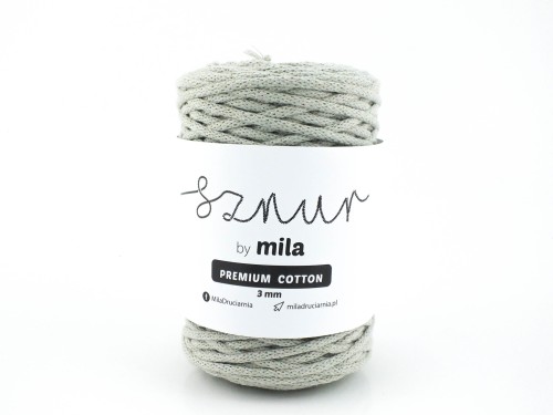 Sznurek 3 mm PREMIUM COTTON, 100m PC49 jasna oliwka