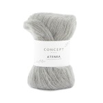 Włóczka Katia Concept Atenea 90 szary