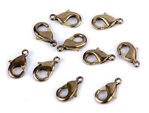 Karabińczyk biżuteryjny 6x12mm 060010