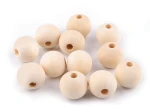 Koraliki drewniane naturalne 340223, 20 mm