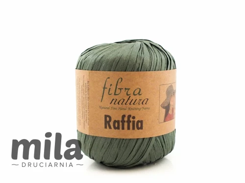 Przędza Raffia Fibra Natura 116-05 oliwka