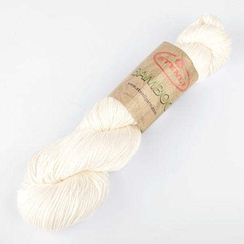 Włóczka Stenli Bamboo 01 naturalny