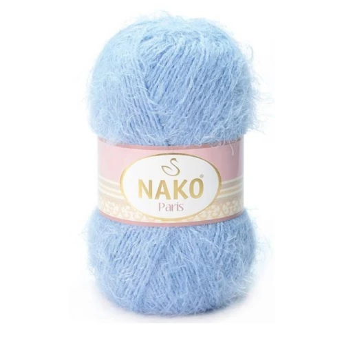 Włóczka Nako Paris 4129 niebieski