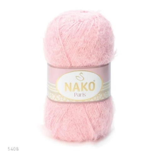 Włóczka Nako Paris 5408 jasny różowy
