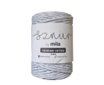 Sznurek 3 mm PREMIUM COTTON, 100m PC75 mgliste niebo