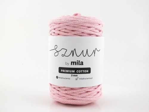 Sznurek 3 mm PREMIUM  50m PC30 róż OUTLET