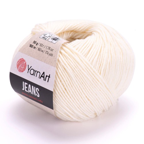 Włóczka Yarn Art Jeans 03 kremowy