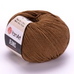 Włóczka Yarn Art Jeans 40 brąz