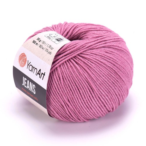 Włóczka Yarn Art Jeans 65 brudny róż