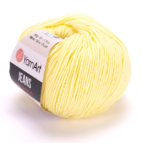 Włóczka Yarn Art Jeans 67 jasny żółty