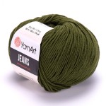 Włóczka Yarn Art Jeans 82 khaki