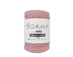 Sznurek 3 mm PREMIUM COTTON, 100m PC27 pudrowy róż
